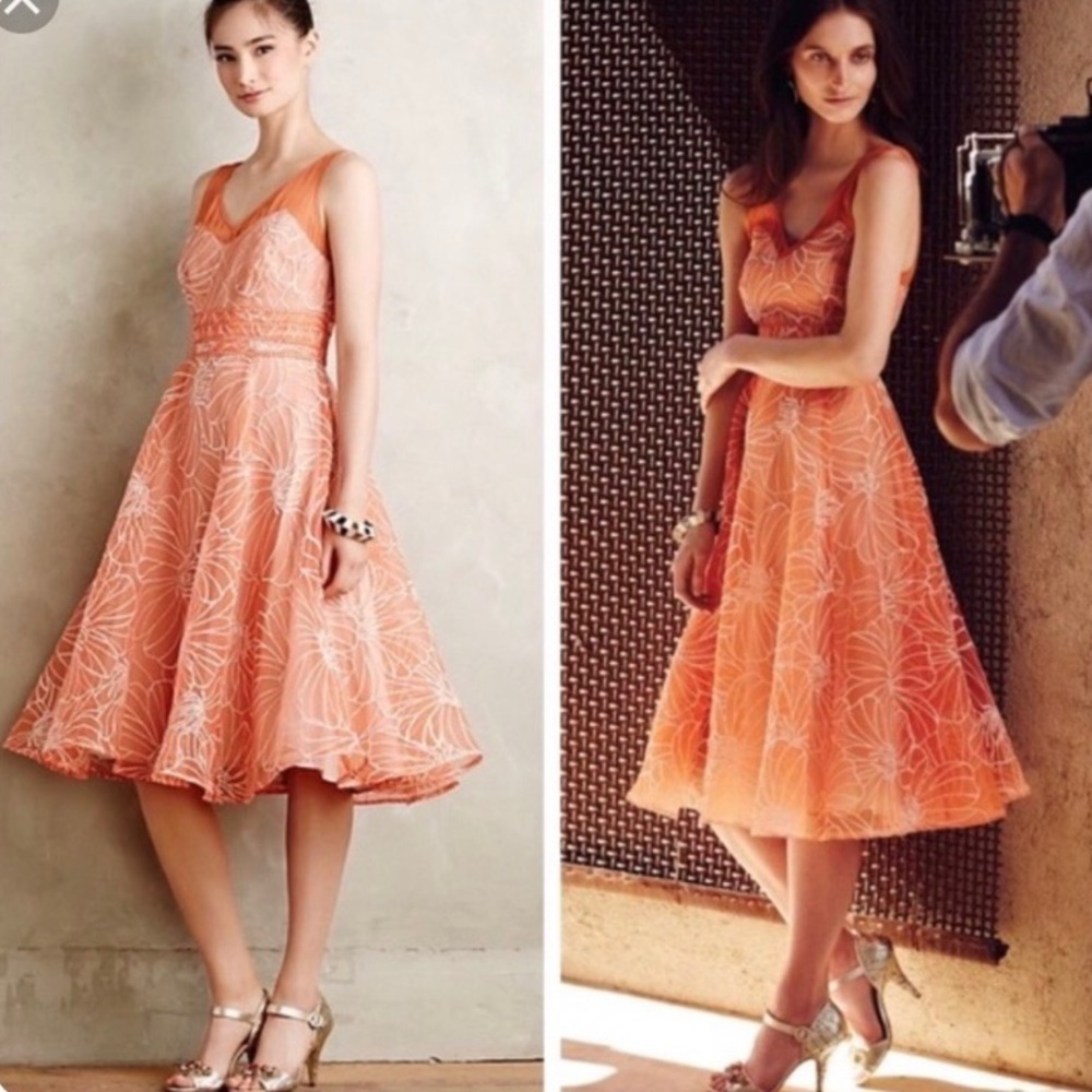 Anthropologie Moulinette Soeurs Calendula Dress